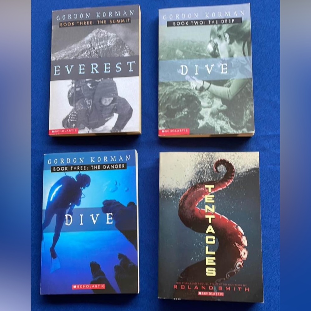 Scholastic books great for young readers set of four